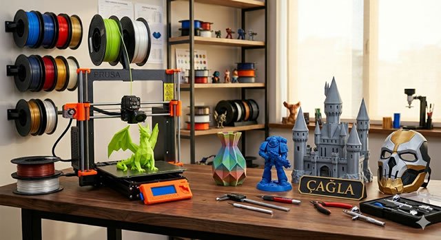 3D PLA Baskı Dünyası